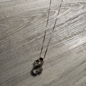 Kay Jewelers Two-Tone Infinity Necklace